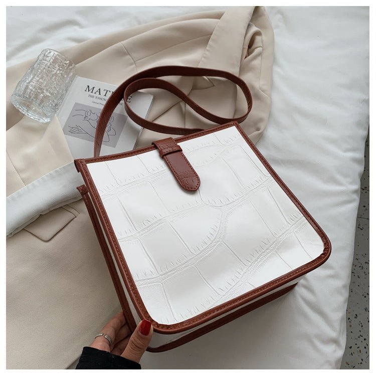 One-shoulder Messenger Retro Bucket Bag | Luxury Home Accessories | Heulog Glow