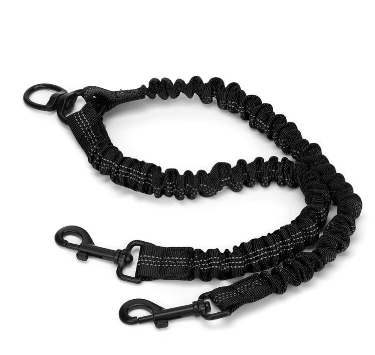 One To Two Double Ends Pet Leash | Luxury Home Accessories | Heulog Glow