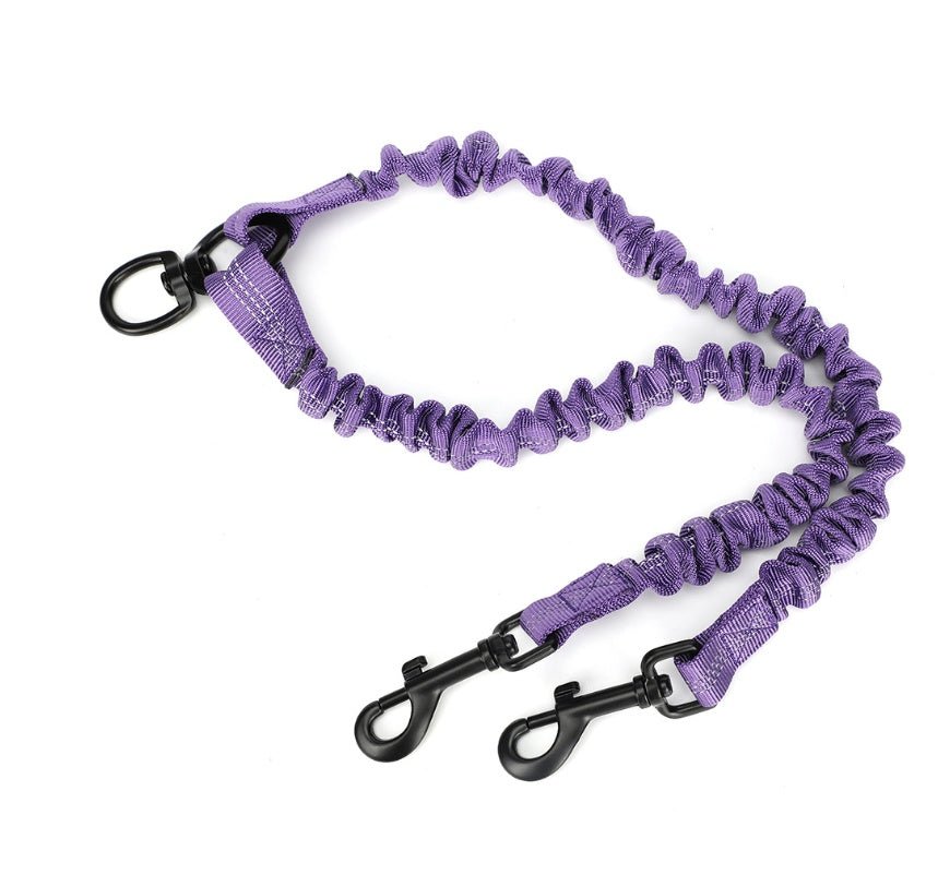 One To Two Double Ends Pet Leash | Luxury Home Accessories | Heulog Glow