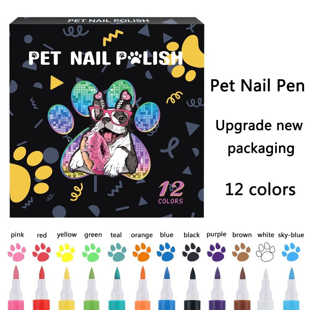 Opaque Color Nail Brush Graffiti Water-based Laminated Pet Manicure | Luxury Home Accessories | Heulog Glow