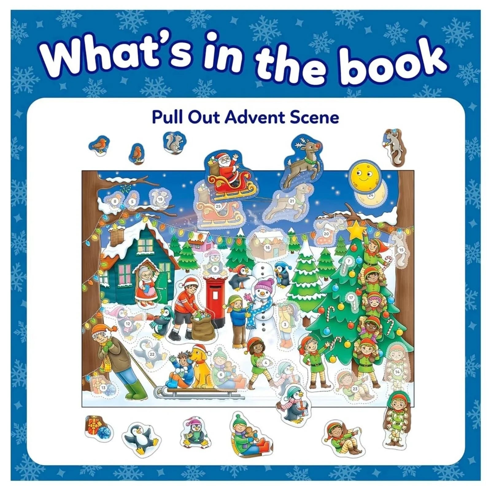 Orchard Toys Countdown to Christmas Activity Book | Luxury Home Accessories | Heulog Glow