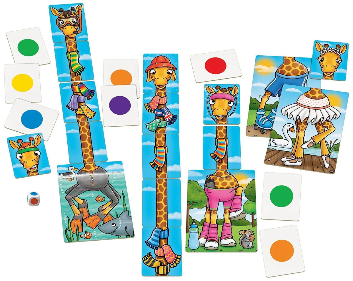 Orchard Toys Giraffes In Scarves | Luxury Home Accessories | Heulog Glow