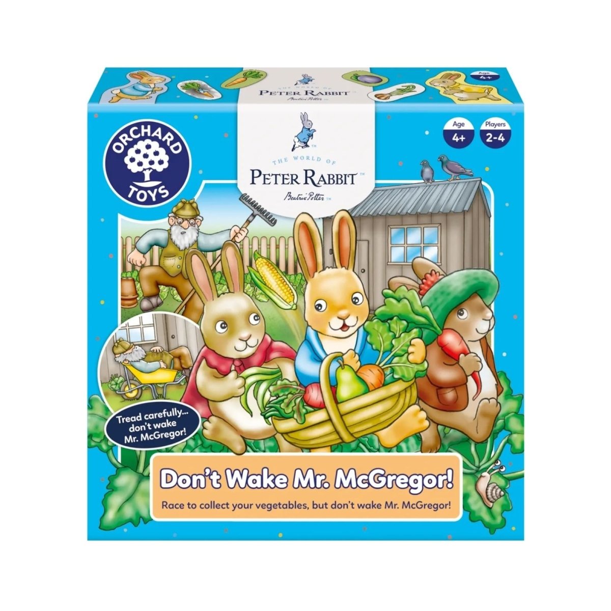 Orchard Toys Peter Rabbit Don’t Wake Mr.McGregor! Game | Luxury Home Accessories | Heulog Glow