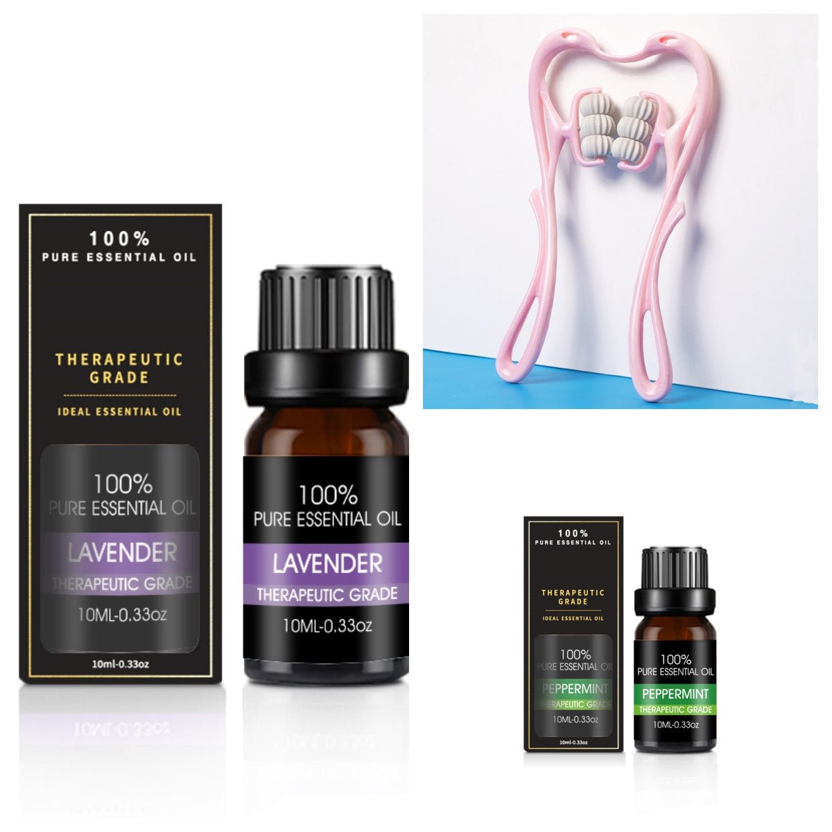 Organic Essential Oils Set Top Sale Natural Therapeutic Grade Aromatherapy Oil Gift Kit For Diffuser | Luxury Home Accessories | Heulog Glow