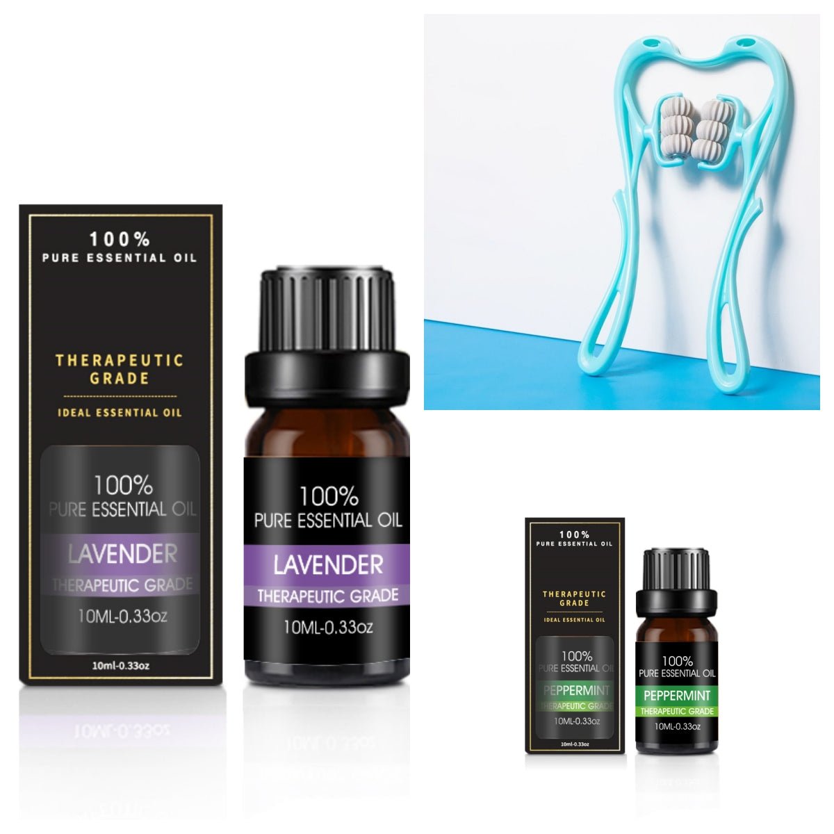 Organic Essential Oils Set Top Sale Natural Therapeutic Grade Aromatherapy Oil Gift Kit For Diffuser | Luxury Home Accessories | Heulog Glow