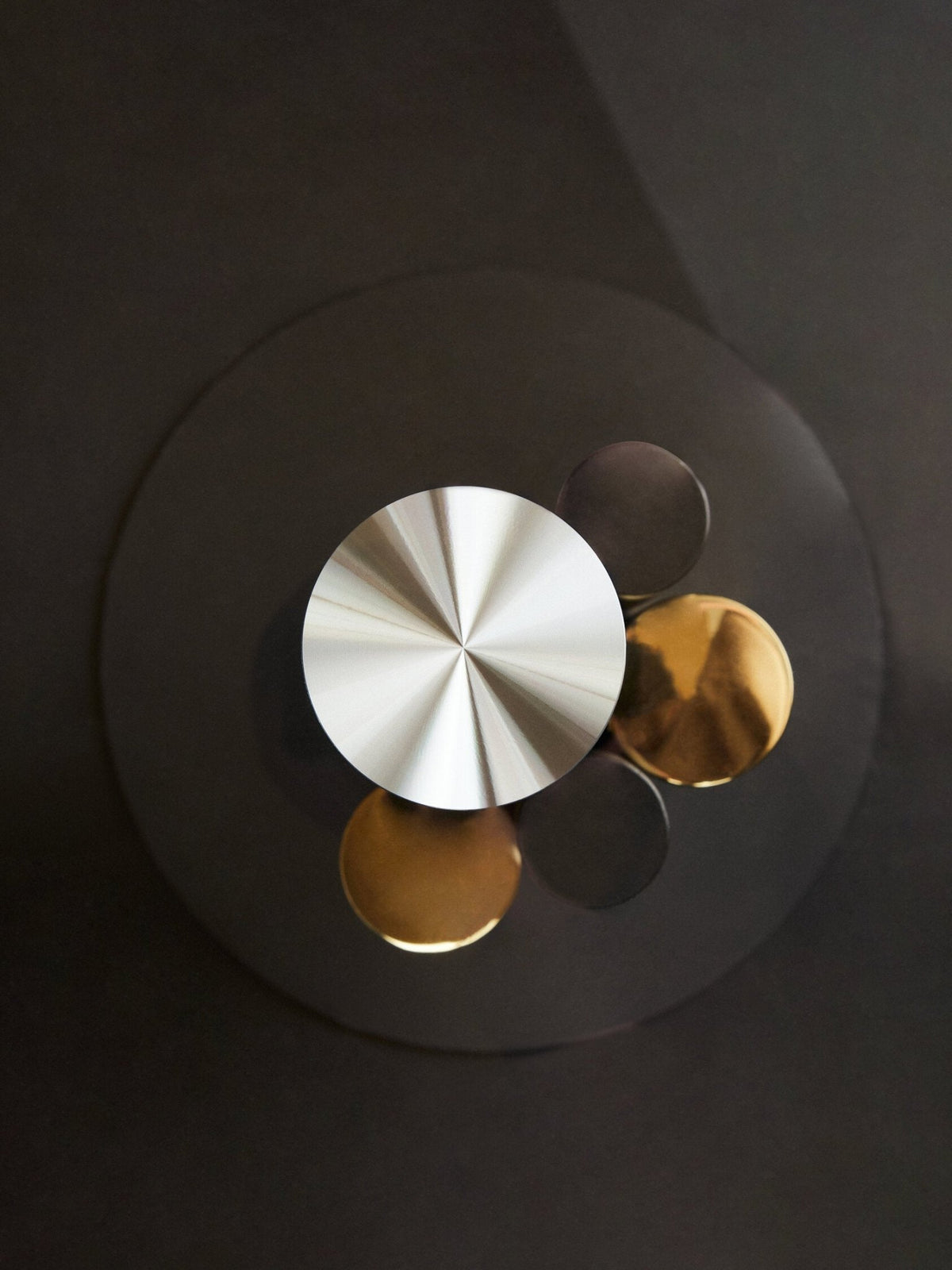 Oria Glass Gold And Black Base Side Table | Luxury Home Accessories | Heulog Glow