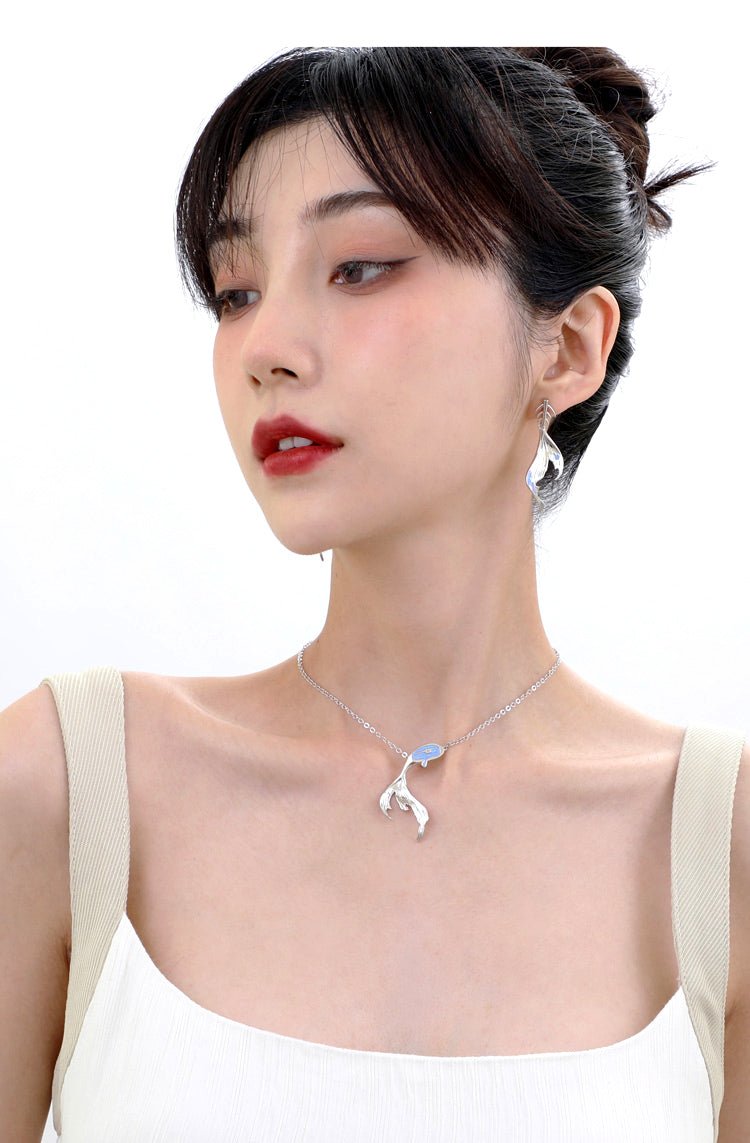 Original Necklace Mermaid Valentine's Day Gift | Luxury Home Accessories | Heulog Glow