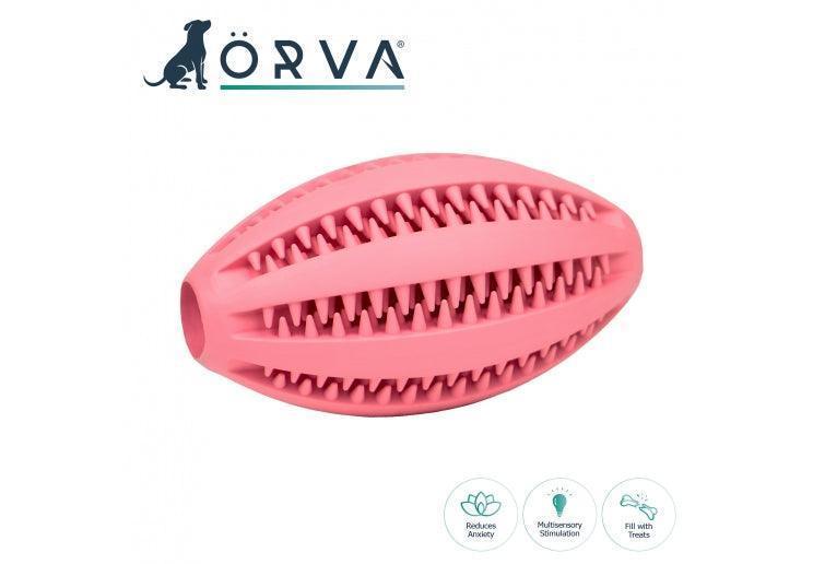 Orva Rugby Treat Ball CLEARANCE | Luxury Home Accessories | Heulog Glow