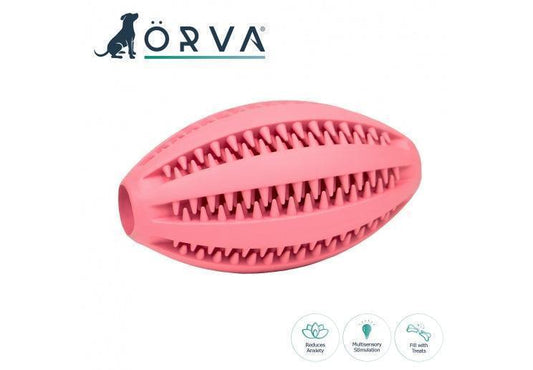 Orva Rugby Treat Ball CLEARANCE | Luxury Home Accessories | Heulog Glow