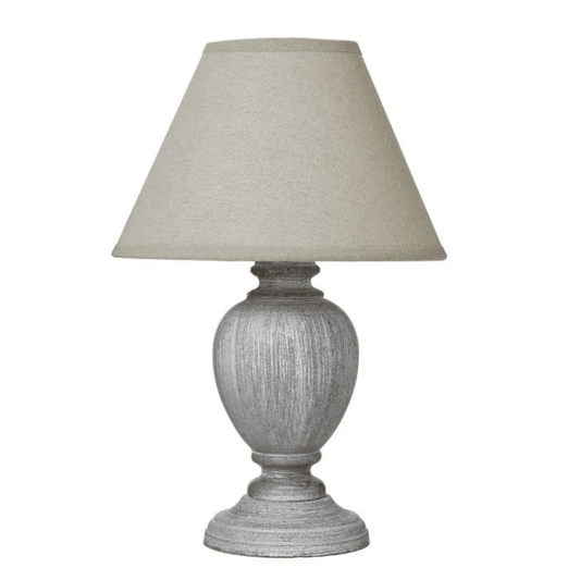 Otem Urn Table Lamp With Linen Shade | Luxury Home Accessories | Heulog Glow