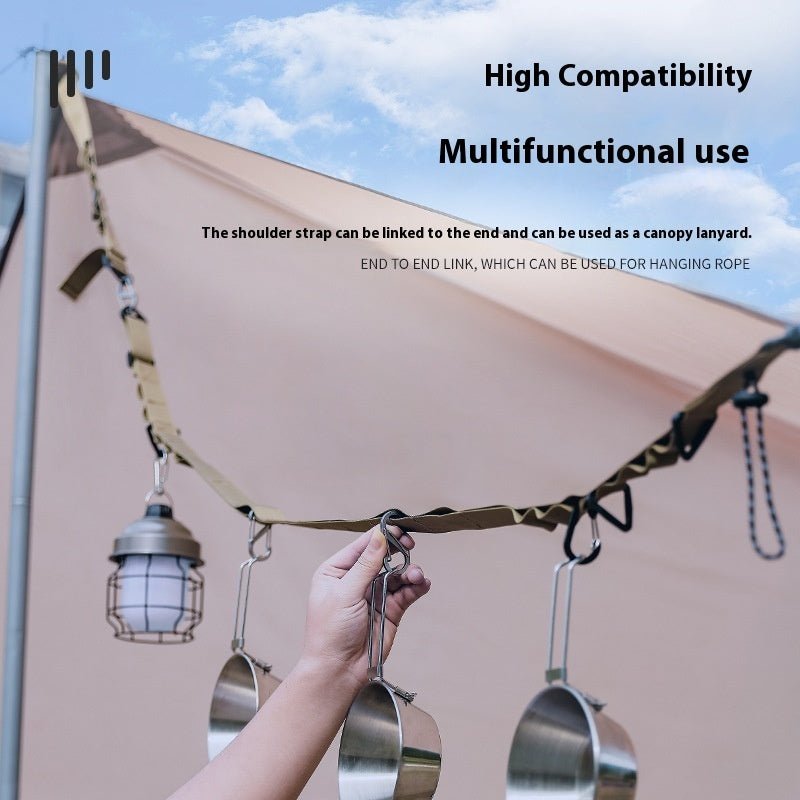 Outdoor Multifunctional Hanging Rope Clothesline Storage Belt | Luxury Home Accessories | Heulog Glow
