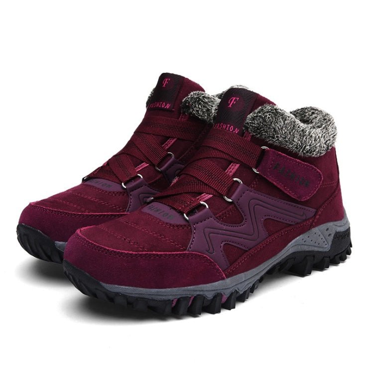 Outdoor Snow Plus Velvet Warm Women's Cotton Shoes | Luxury Home Accessories | Heulog Glow