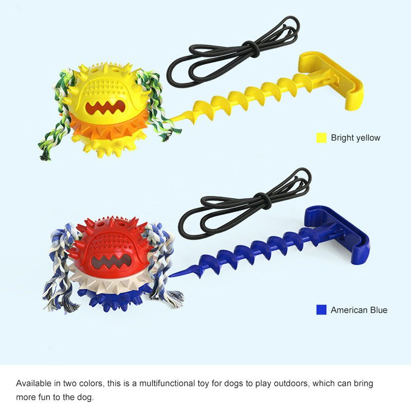 Outdoor Tying Dog Ground Pile Ground Nail Traction Rope | Luxury Home Accessories | Heulog Glow