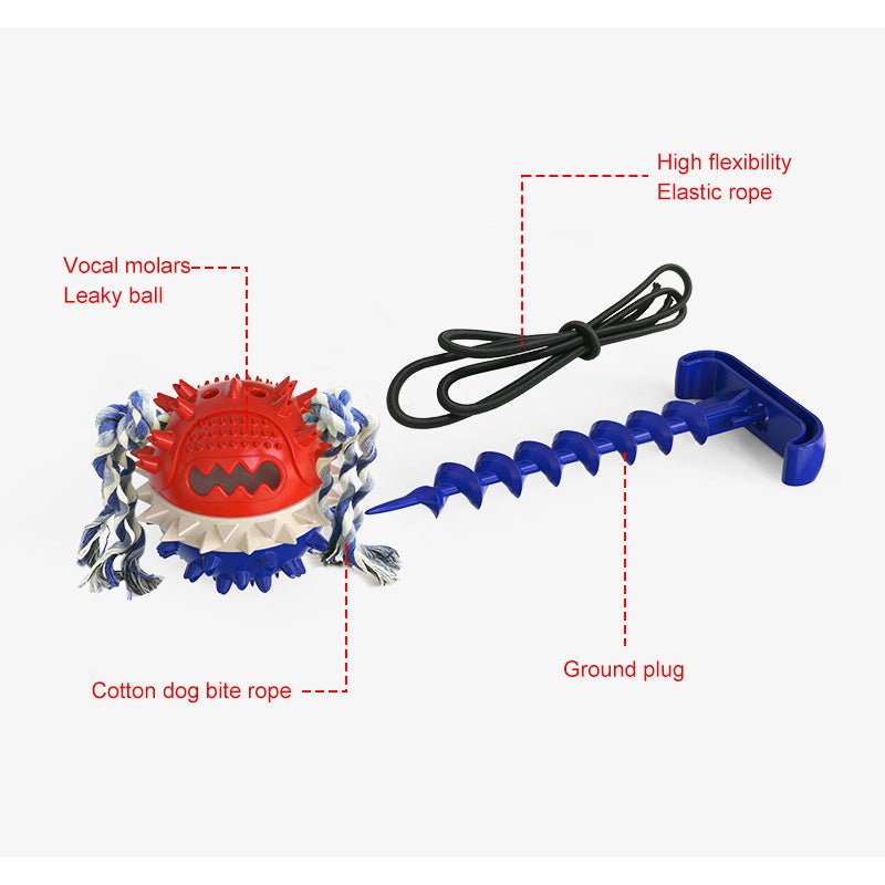 Outdoor Tying Dog Ground Pile Ground Nail Traction Rope | Luxury Home Accessories | Heulog Glow