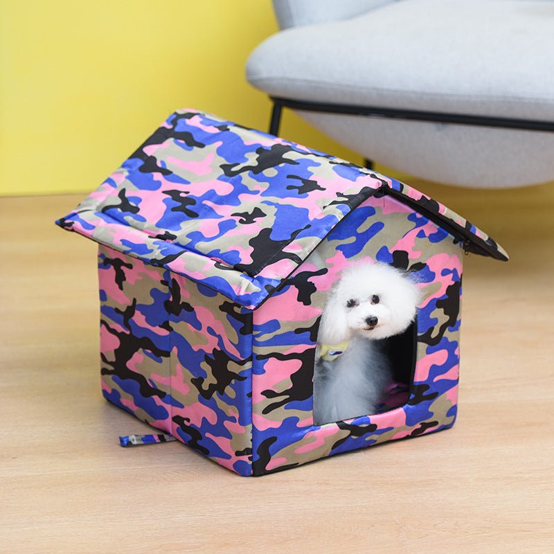 Outdoor Waterproof Oxford Cloth Cat And Dog Kennel | Luxury Home Accessories | Heulog Glow
