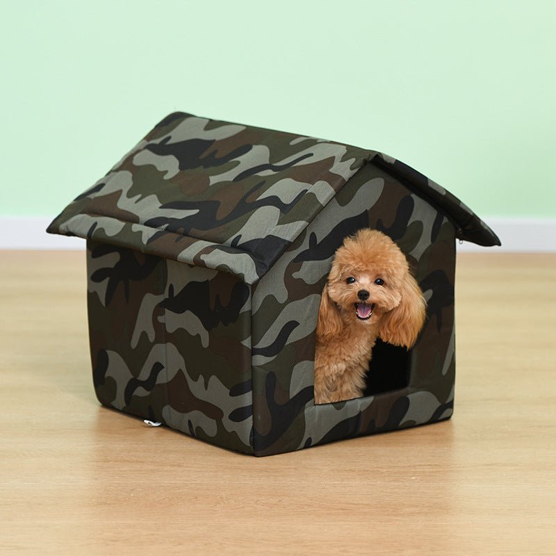 Outdoor Waterproof Oxford Cloth Cat And Dog Kennel | Luxury Home Accessories | Heulog Glow