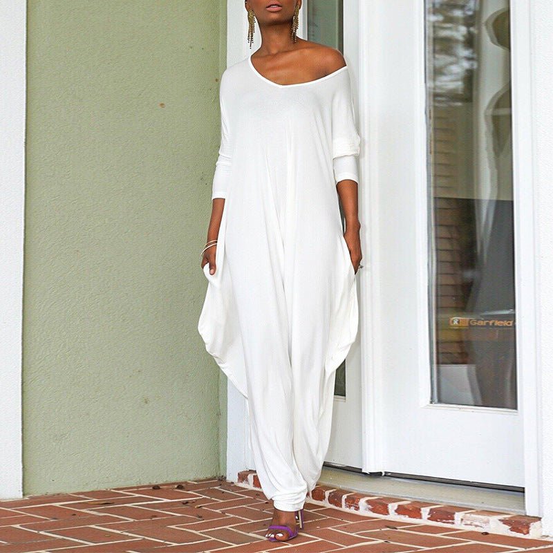 Oversized loose casual jumpsuit | Luxury Home Accessories | Heulog Glow
