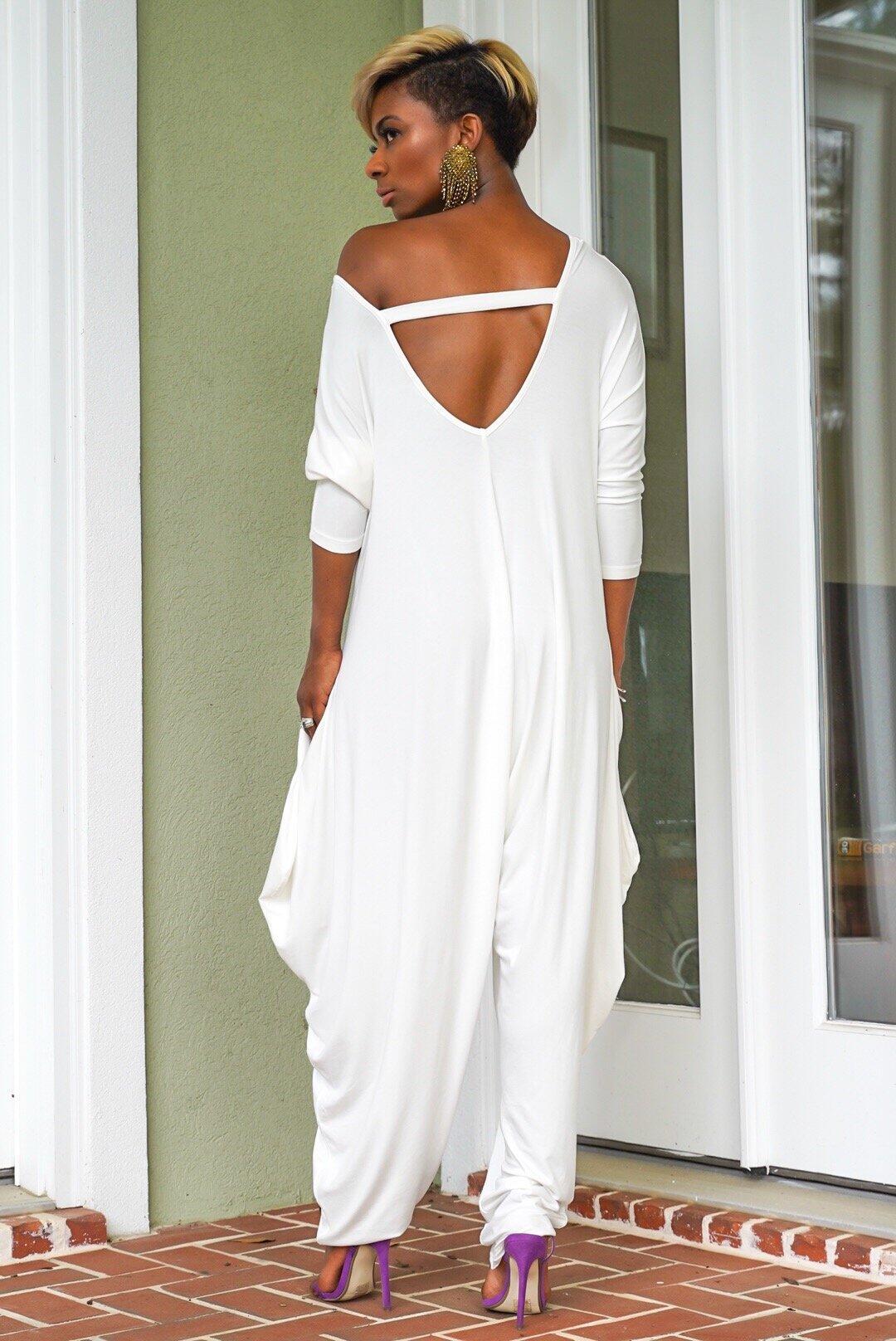 Oversized loose casual jumpsuit | Luxury Home Accessories | Heulog Glow