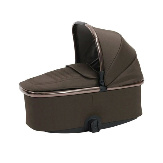 Oyster Carrycot - Chocolate Velvet | Luxury Home Accessories | Heulog Glow