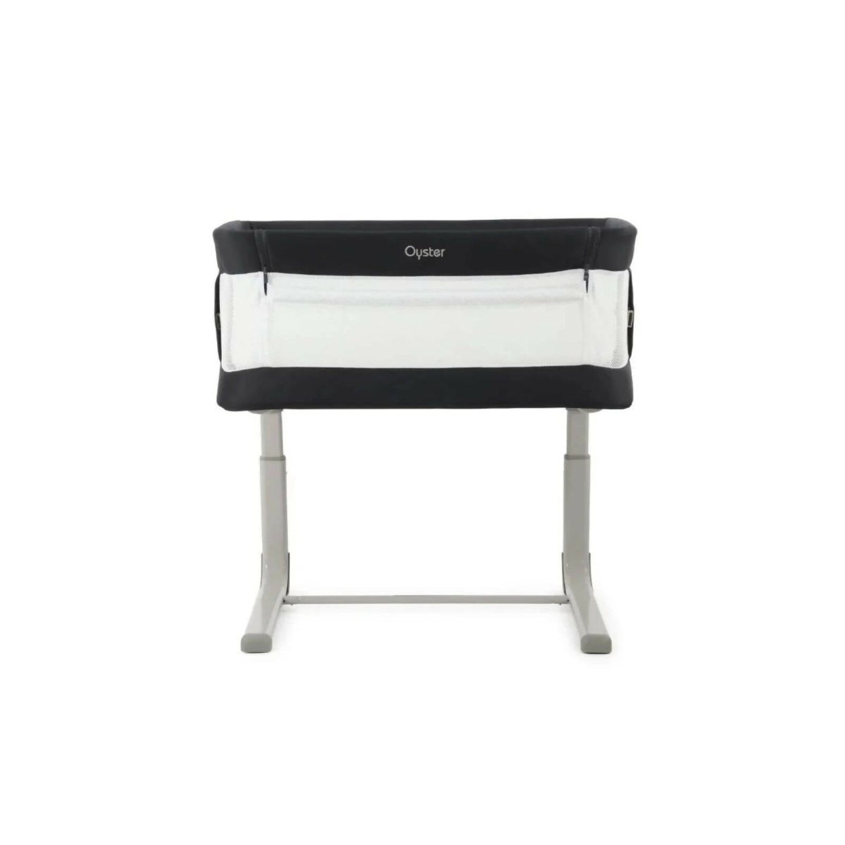 Oyster Wiggle Crib Co-Sleeper - Carbonite | Luxury Home Accessories | Heulog Glow