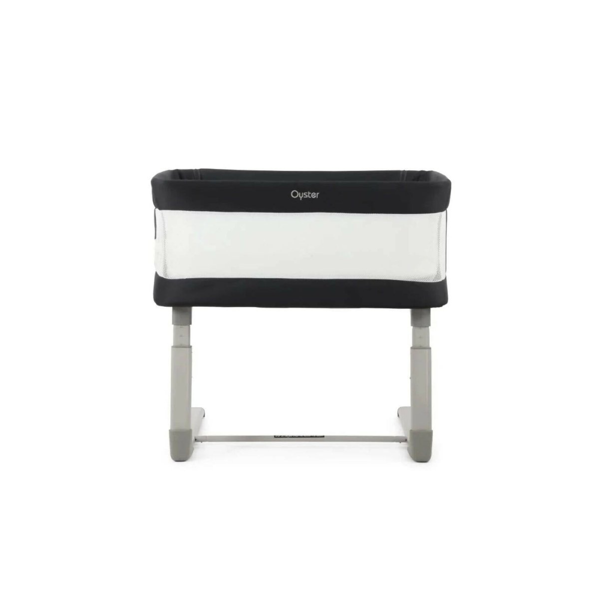 Oyster Wiggle Crib Co-Sleeper - Carbonite | Luxury Home Accessories | Heulog Glow