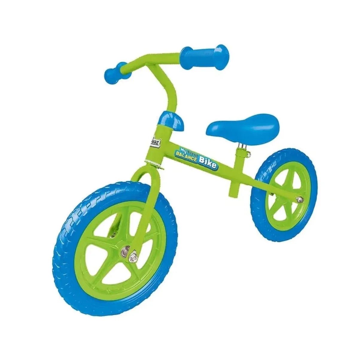 Ozbozz My First Balance Bike - Green & Blue | Luxury Home Accessories | Heulog Glow
