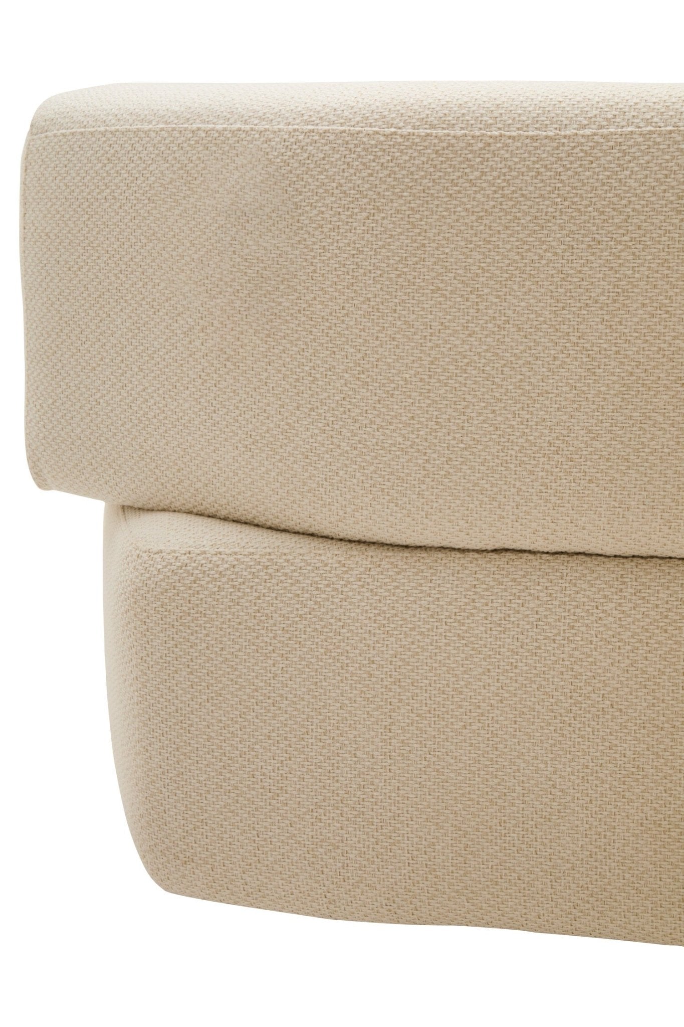 Ozzano Cream Linen 3 Seater Sofa | Luxury Home Accessories | Heulog Glow