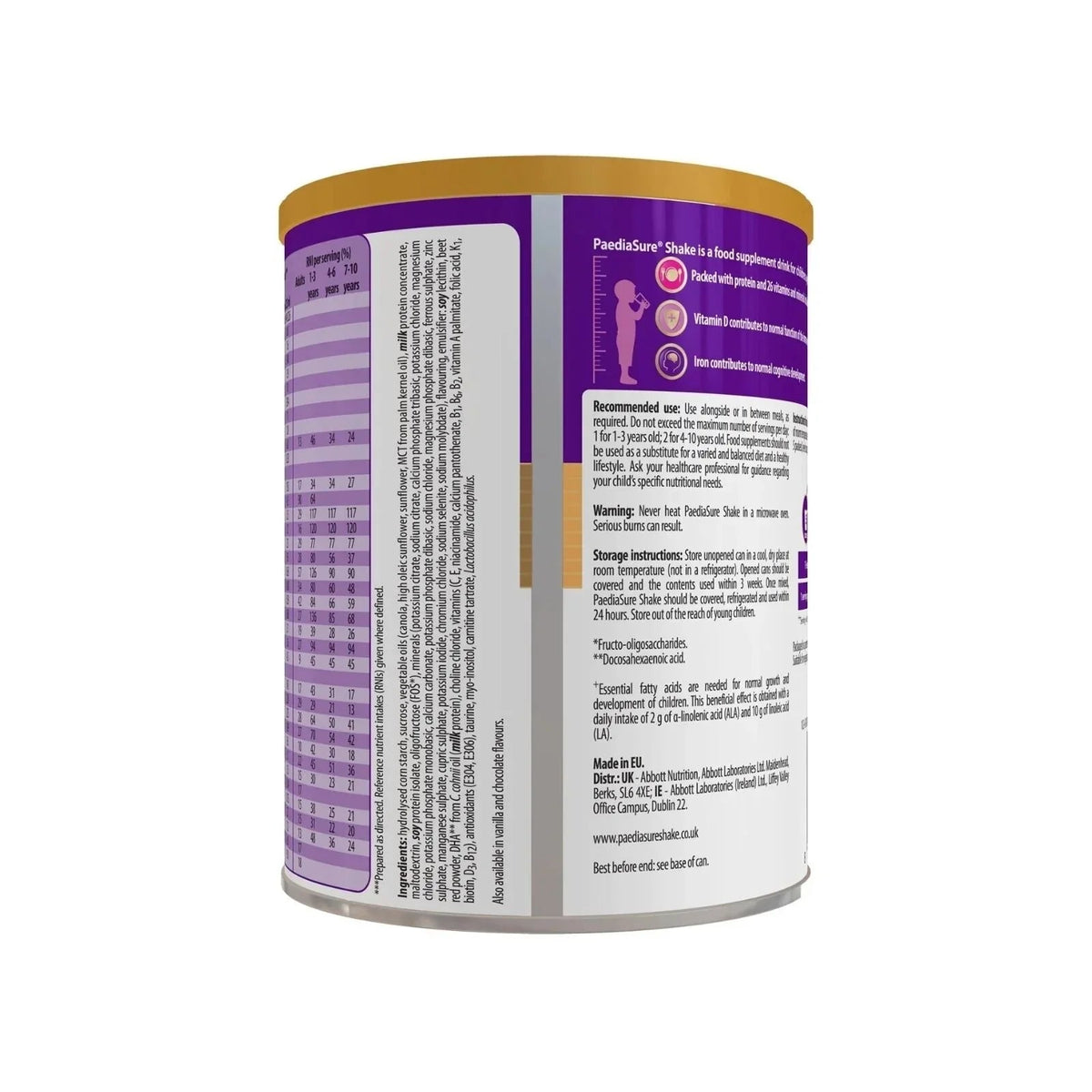 PaediaSure Shake Chocolate Flavoured Nutritional Supplement Powder for Kids 850g | Luxury Home Accessories | Heulog Glow