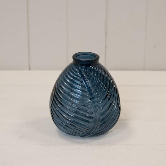 Blue Leaf  Bottle H13cm W12cm D11cm  Weight-329g