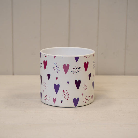 Love Heart Pot TD13.8cm H12.5cm L13.8cm W13.8cm Weight-138g