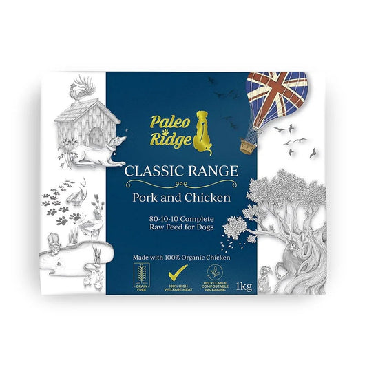 Paleo Ridge Classic Pork and Chicken 1kg | Luxury Home Accessories | Heulog Glow