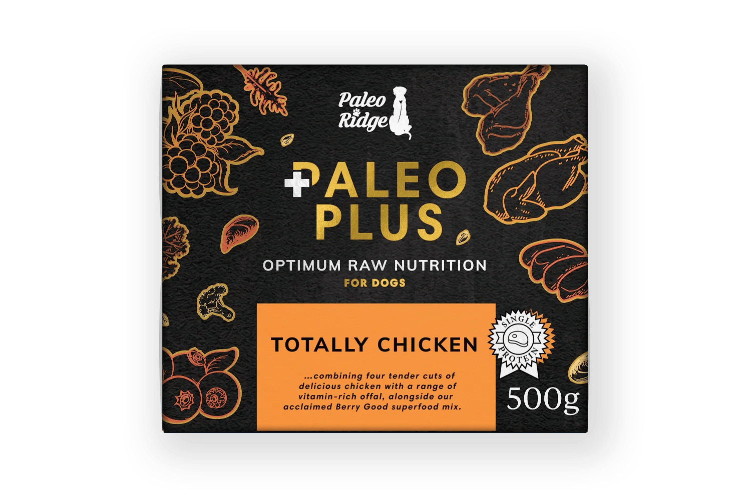 Paleo Ridge Paleo Plus Totally Chicken 500g | Luxury Home Accessories | Heulog Glow