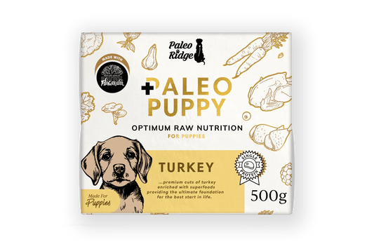 Paleo Ridge Paleo Puppy Turkey 500g | Luxury Home Accessories | Heulog Glow