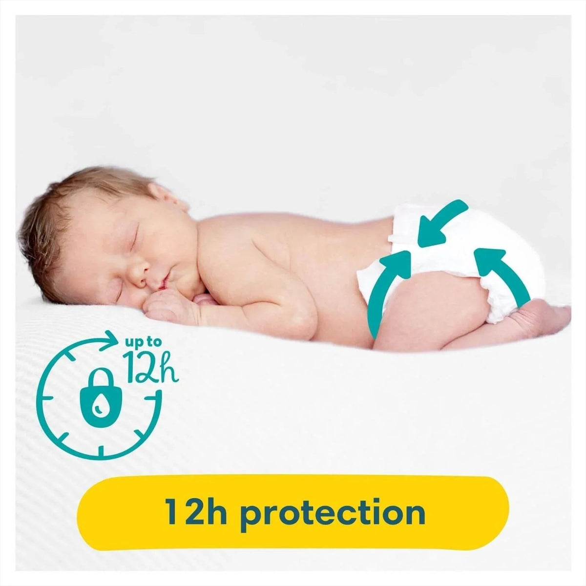 Pampers Premium Protection New Baby Size 2 Carry Pack - 31 nappies | Luxury Home Accessories | Heulog Glow