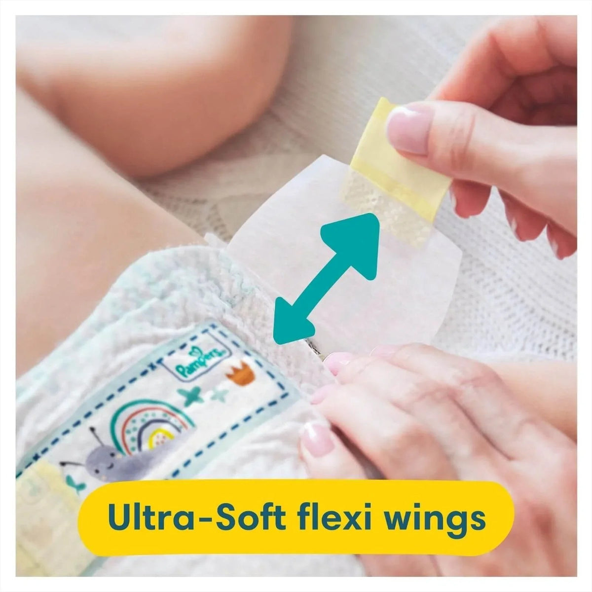 Pampers Premium Protection New Baby Size 2 Carry Pack - 31 nappies | Luxury Home Accessories | Heulog Glow