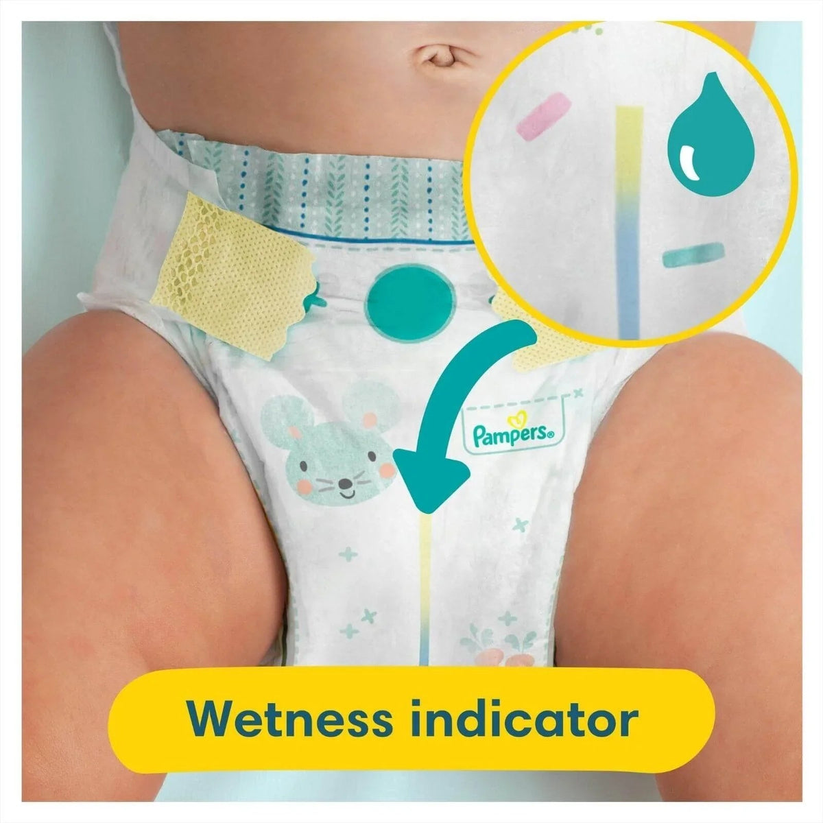 Pampers Premium Protection New Baby Size 2 Carry Pack - 31 nappies | Luxury Home Accessories | Heulog Glow