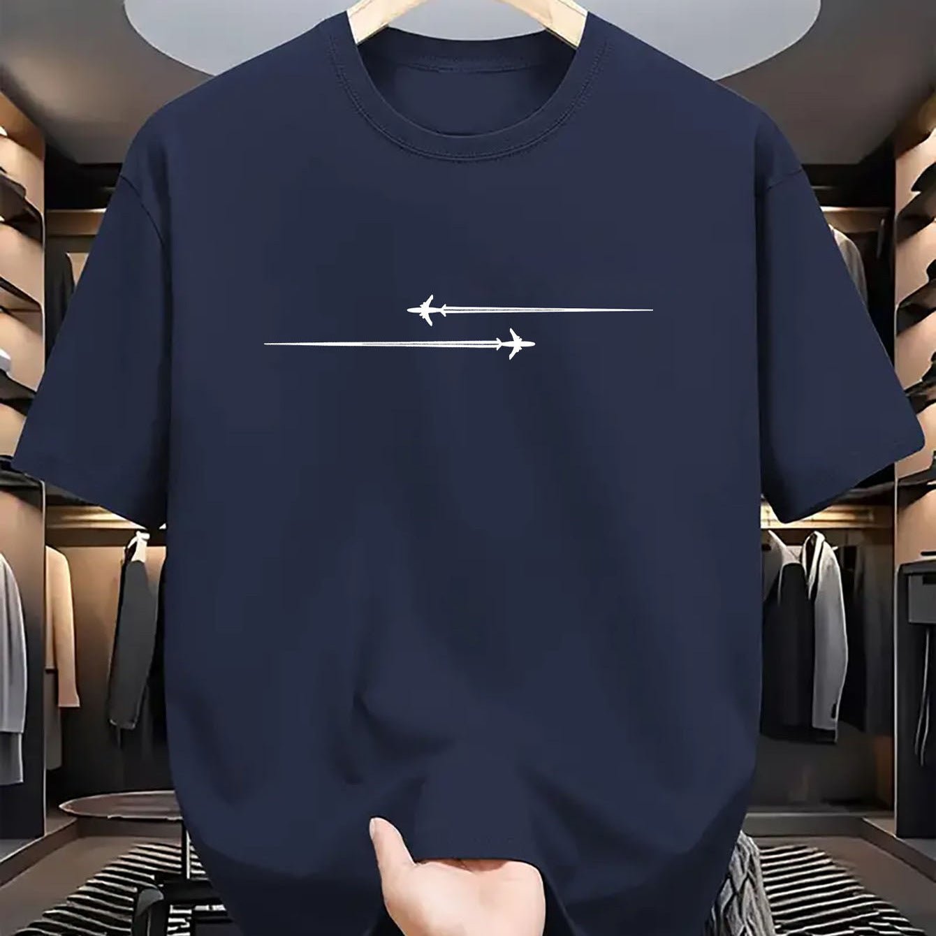 Pattern Printed Comfortable Sports Round Neck T-shirt | Luxury Home Accessories | Heulog Glow