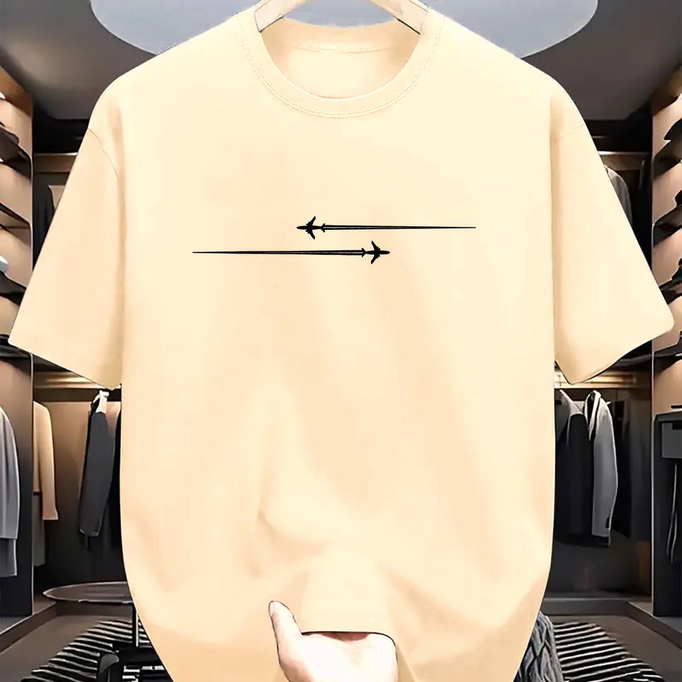 Pattern Printed Comfortable Sports Round Neck T-shirt | Luxury Home Accessories | Heulog Glow