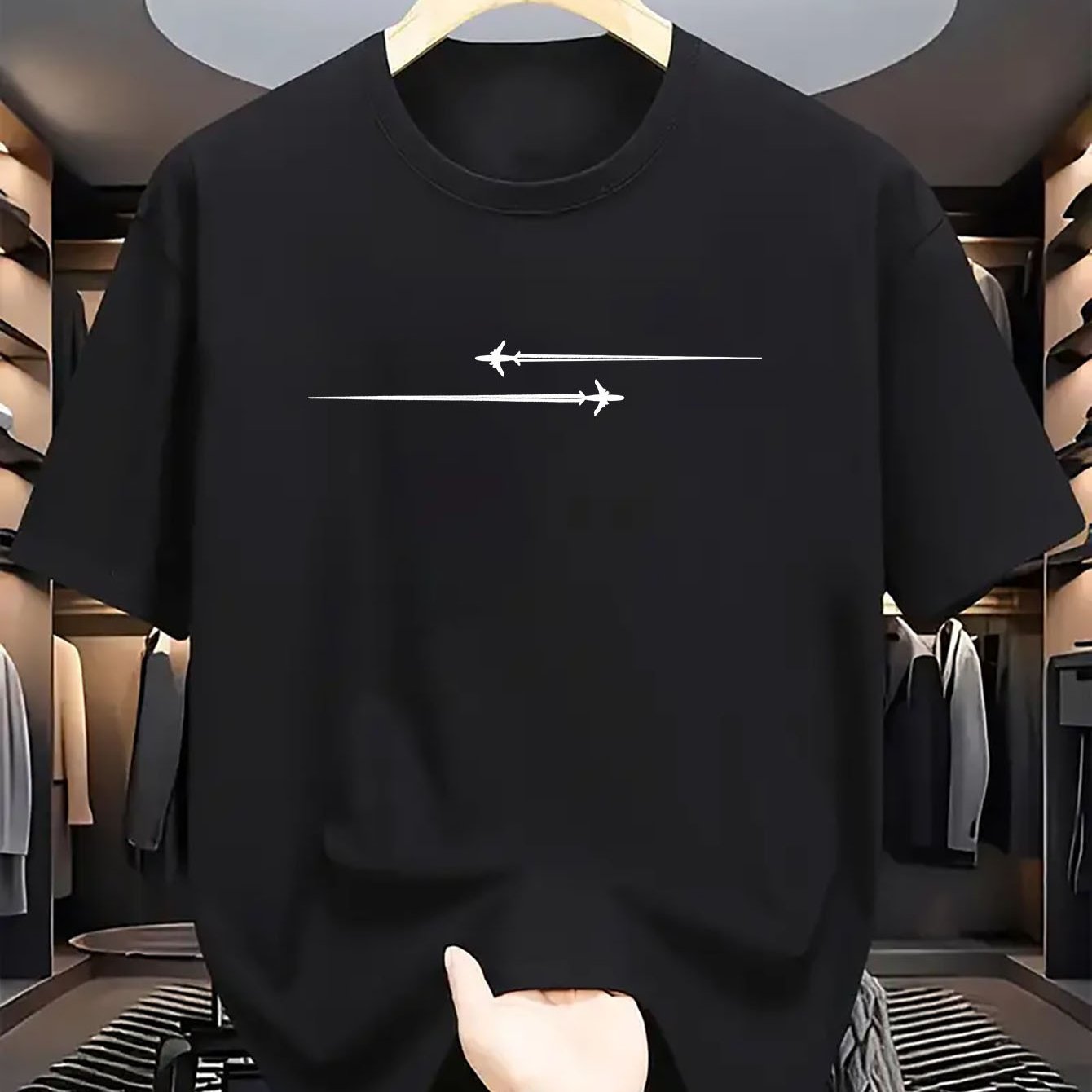 Pattern Printed Comfortable Sports Round Neck T-shirt | Luxury Home Accessories | Heulog Glow