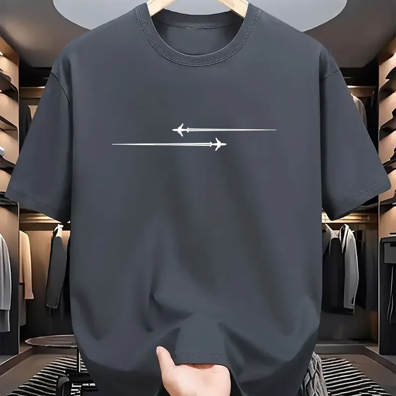 Pattern Printed Comfortable Sports Round Neck T-shirt | Luxury Home Accessories | Heulog Glow