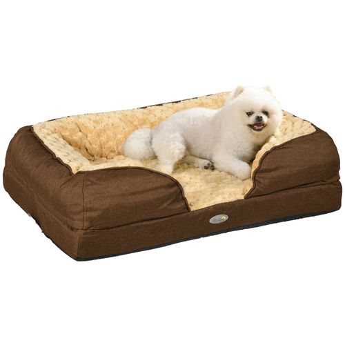 PawHut Dog Bed Calming Pet Bed Dog Mattress for Small Dogs | Luxury Home Accessories | Heulog Glow