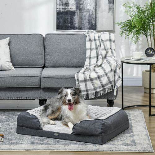PawHut Dog Bed Calming Pet Bed Dog Mattress for Small Dogs | Luxury Home Accessories | Heulog Glow