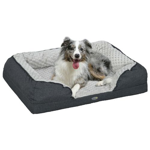 PawHut Dog Bed Calming Pet Bed Dog Mattress for Small Dogs | Luxury Home Accessories | Heulog Glow