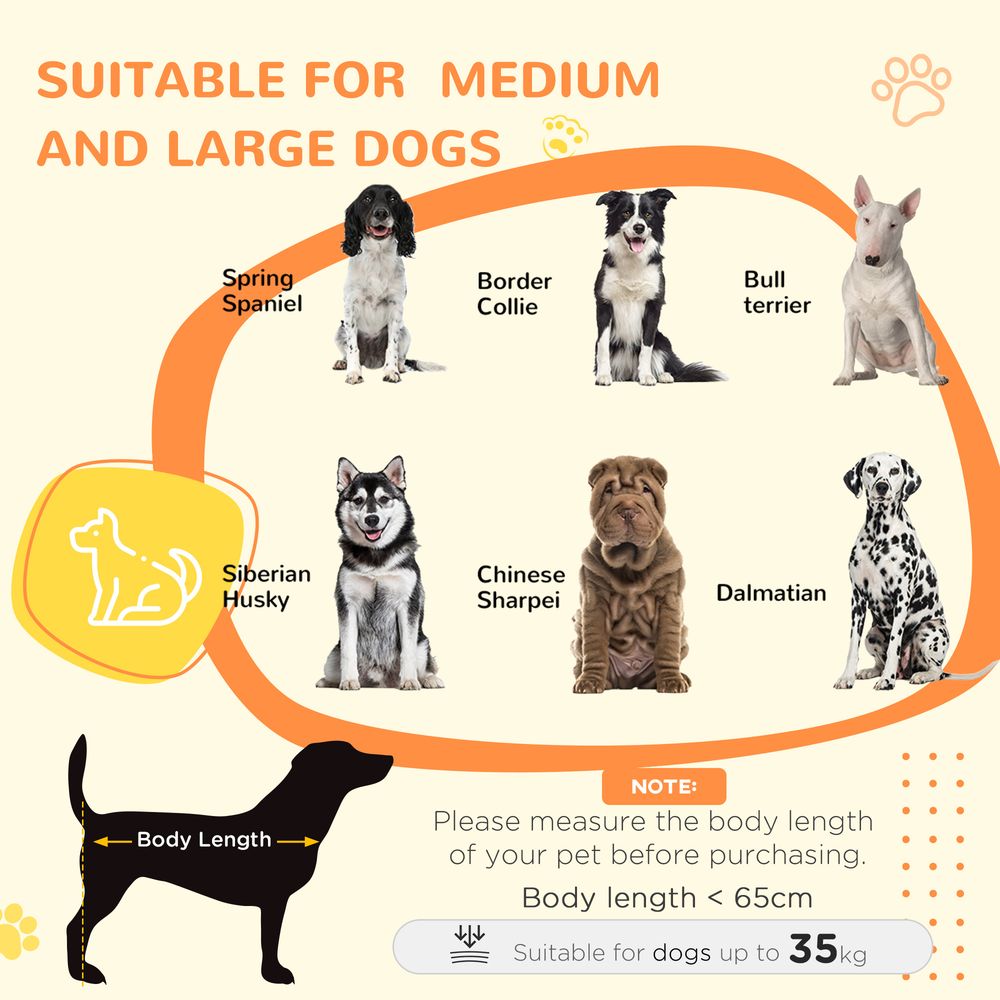 PawHut Dog Crate Furniture, Double Door, Soft Cushion - Perfect for All Pets | Luxury Home Accessories | Heulog Glow