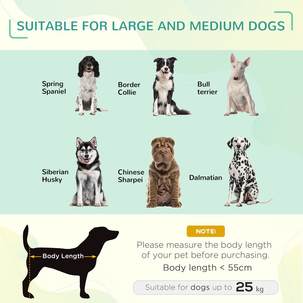PawHut Elevated Pet Bed Cooling Raised Cot Style Bed for Large Medium Sized Dogs with Non-slip Pads Steel Frame Breathable Mesh Fabric, 110 x 75 x 20 cm - Black | Luxury Home Accessories | Heulog Glow