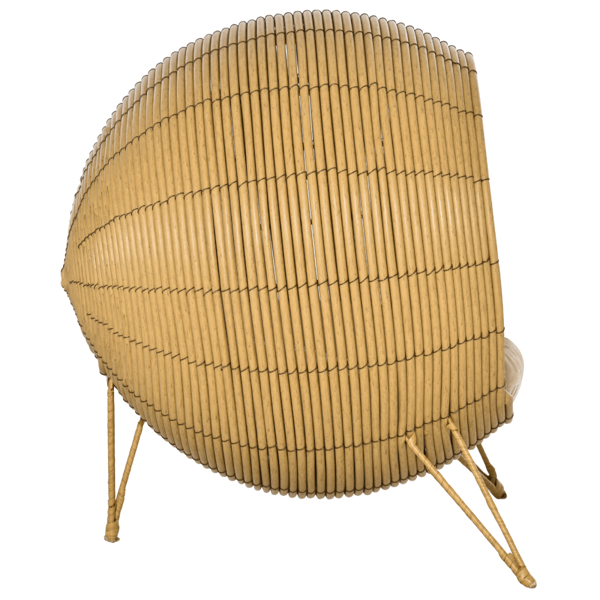 PawHut Wicker Cat Bed Elevated Rattan Kitten Basket Cozy Cave w/ Soft Cushion | Luxury Home Accessories | Heulog Glow