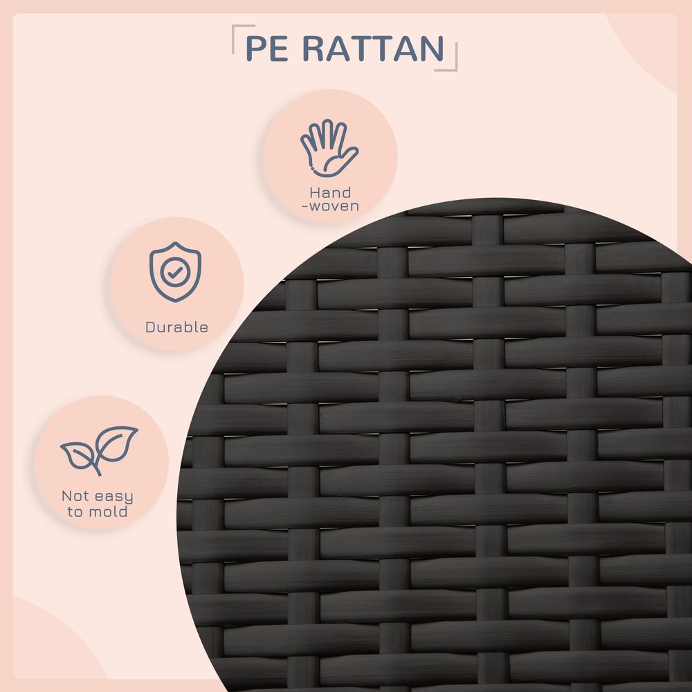PawHut Wicker Dog House - Grey, with Soft Cushion, Outdoor Pet Bed | Luxury Home Accessories | Heulog Glow