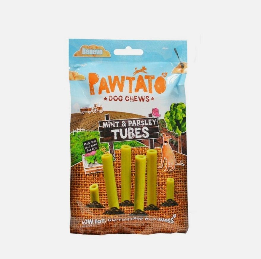 Pawtato Mint & Parsley Tubes (Vegan) | Luxury Home Accessories | Heulog Glow