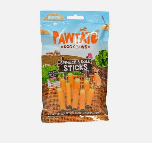 Pawtato Spinach & Kale Sticks (Vegan) | Luxury Home Accessories | Heulog Glow