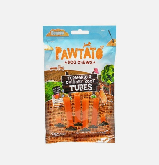Pawtato Turmeric & Chicory Root Tubes (Vegan) | Luxury Home Accessories | Heulog Glow